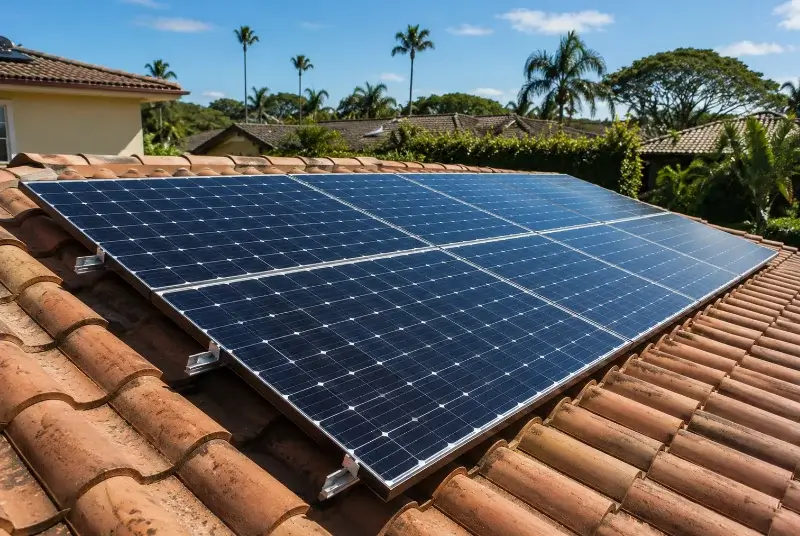 Installation de panneaux solaires à Berneuil